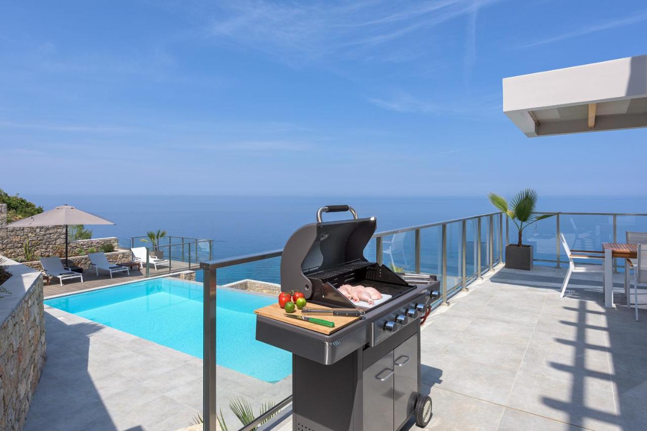 Kathisma Bay Villas - Luxury Villas - Villa Helios กาลามิตซี ภายนอก รูปภาพ
