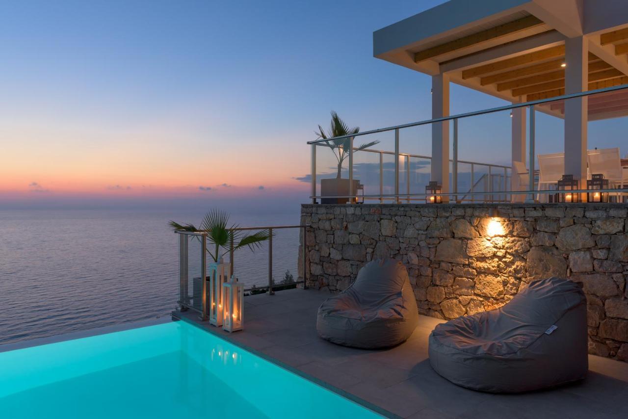 Kathisma Bay Villas - Luxury Villas - Villa Helios กาลามิตซี ภายนอก รูปภาพ