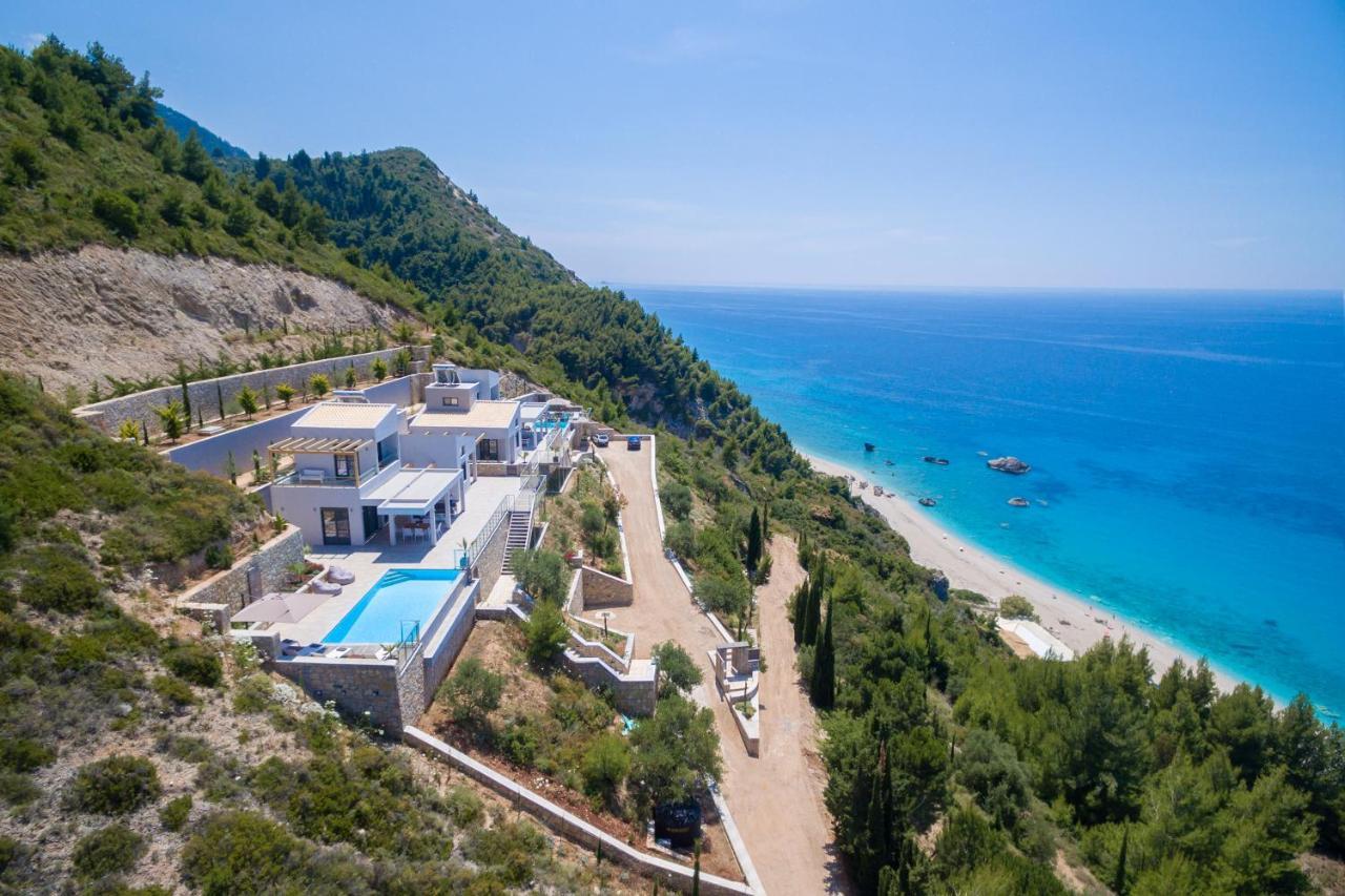 Kathisma Bay Villas - Luxury Villas - Villa Helios กาลามิตซี ภายนอก รูปภาพ