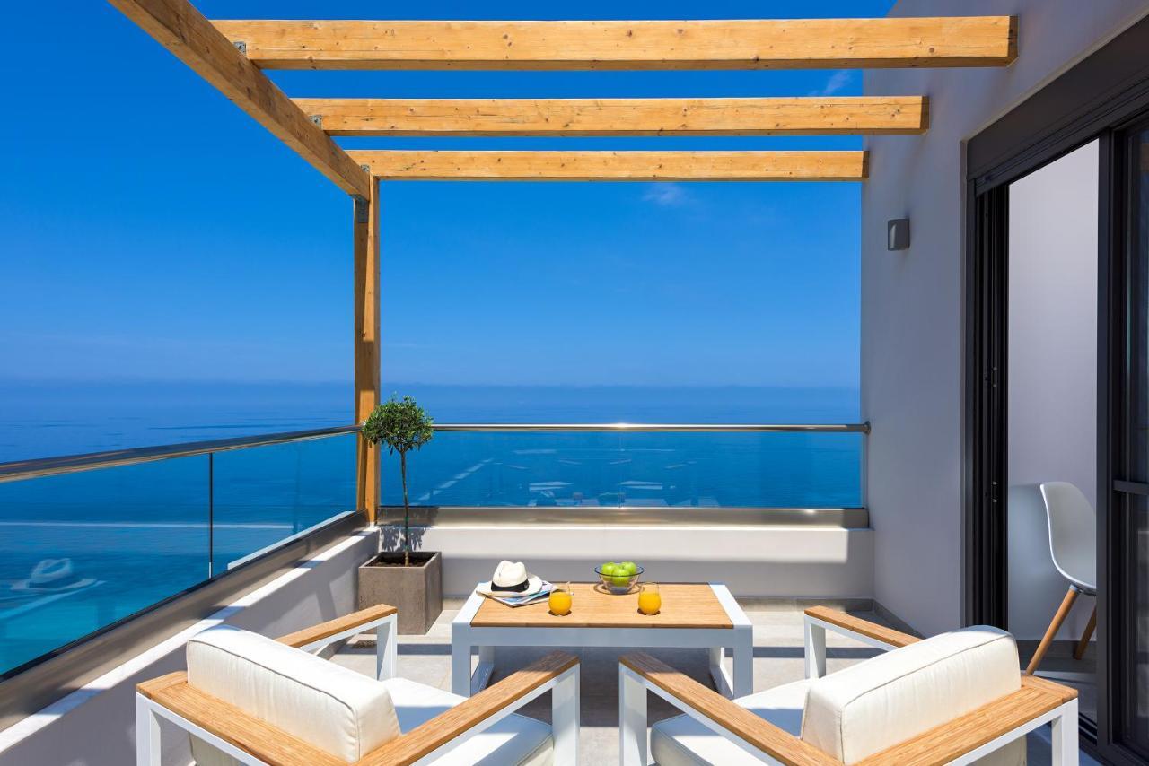 Kathisma Bay Villas - Luxury Villas - Villa Helios กาลามิตซี ภายนอก รูปภาพ